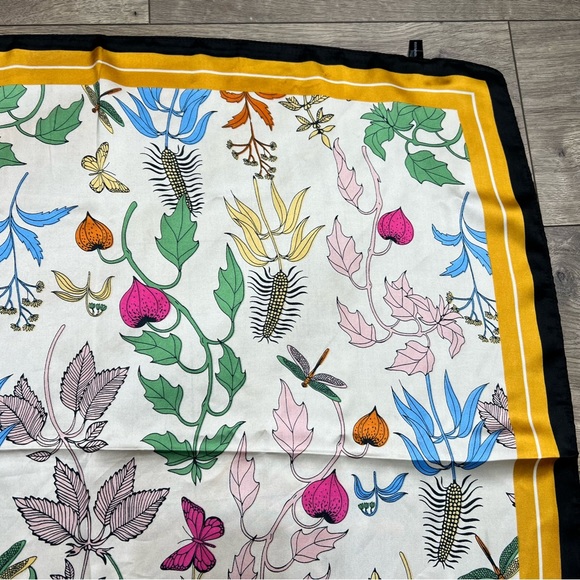 Botanical Floral Scarf - Picture 6 of 6